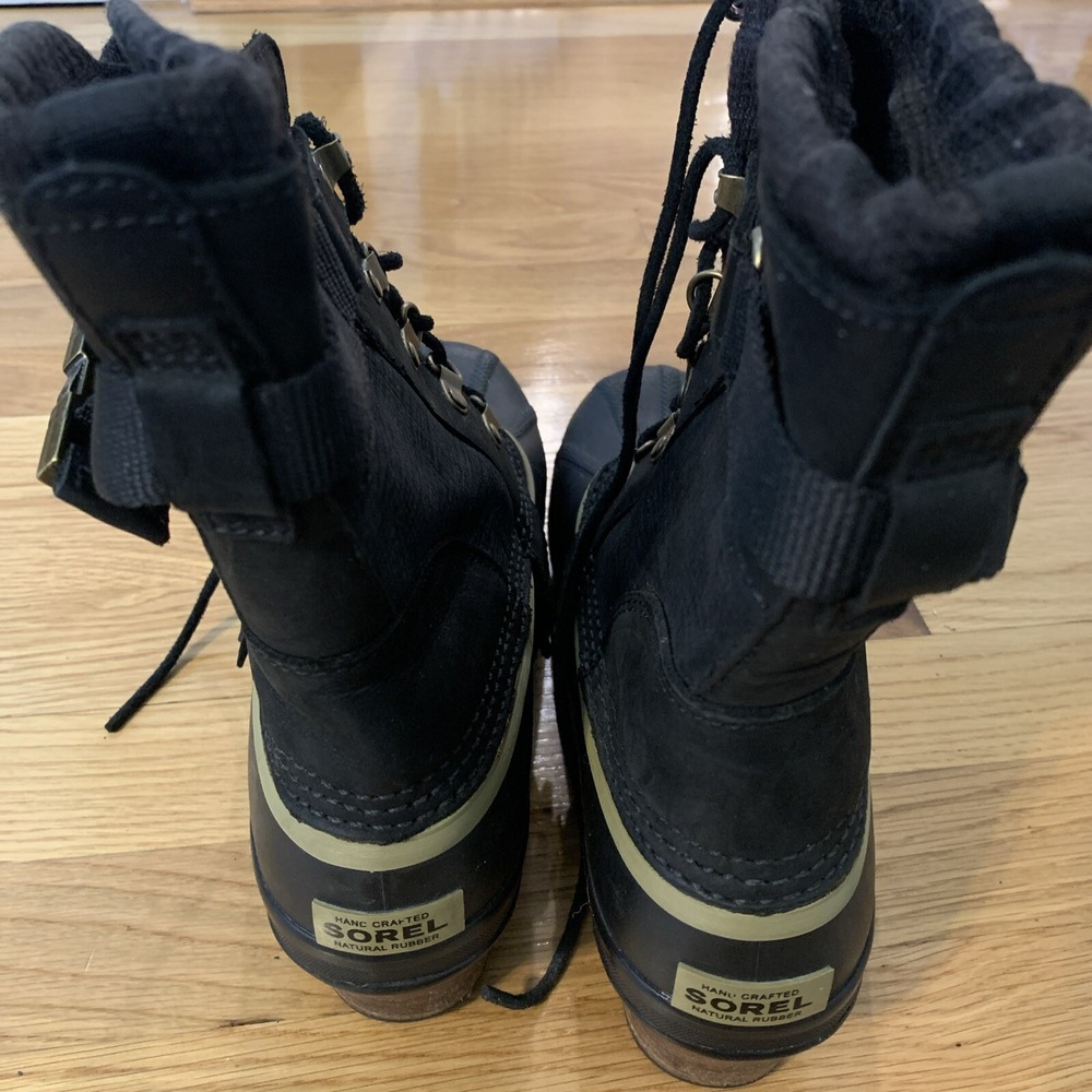 Sorel Women's Leather/Rubber Conquest Carly Short Duck Boots NL1899-010 Size 9 - Picture 4 of 6